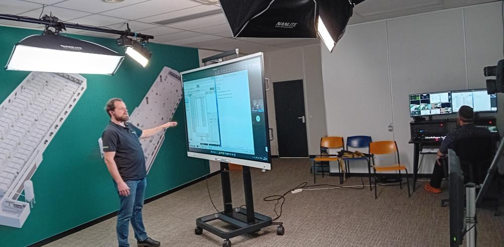 Nieuwe multifunctionele instructieruimte in gebruik