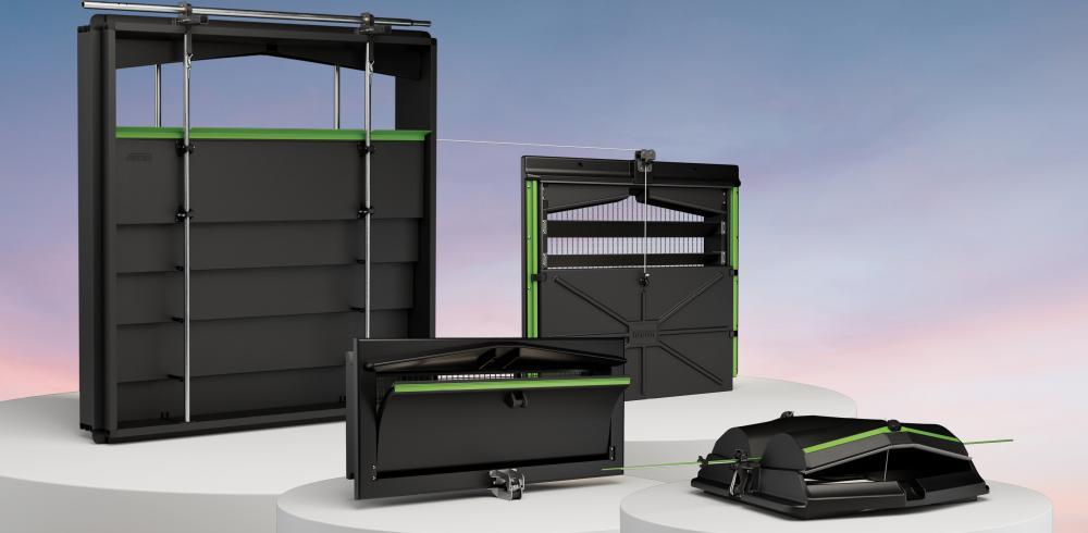 Fantura luchtinlaatsysteem van Fancom vanaf nu uitgevoerd in zwart